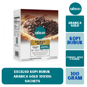 Excelso Kopi Bubuk Arabica Gold 10X10g - 99ninetynine