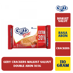 Gery Crackers Malkist Saluut Double Abon 105G - 99ninetynine
