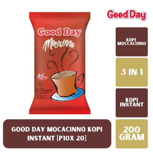 Good Day Mocacinno Kopi Instant [P10] - 99ninetynine