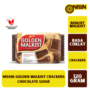 Nissin Golden Malkist Crackers Chocolate 120gr - 99ninetynine