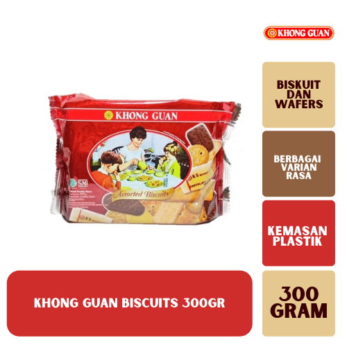 Khong Guan Assorted Biscuit 300gr - 99ninetynine 1