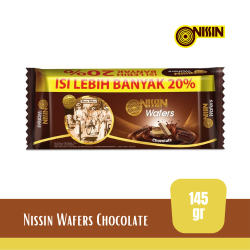 Nissin Wafers Chocolate 145gr - 99ninetynine