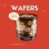 Nissin Wafers Coklat 570 gr - 2 - 99ninetynine